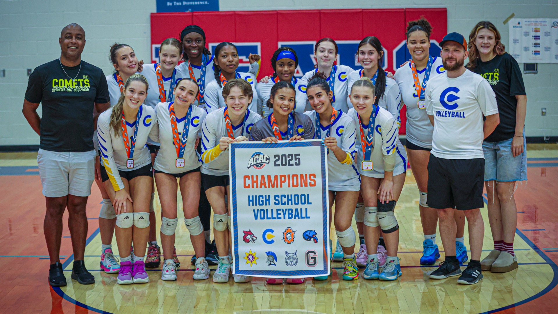 Slide 9 - Classen SAS Crowned 2025 ACAC Volleyball Champions