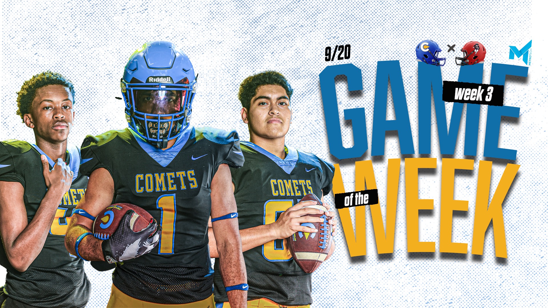 Slide 7 - Comets Host OKC Patriots in Week 3 of the OKCPS Football Game of the Week series - September 20