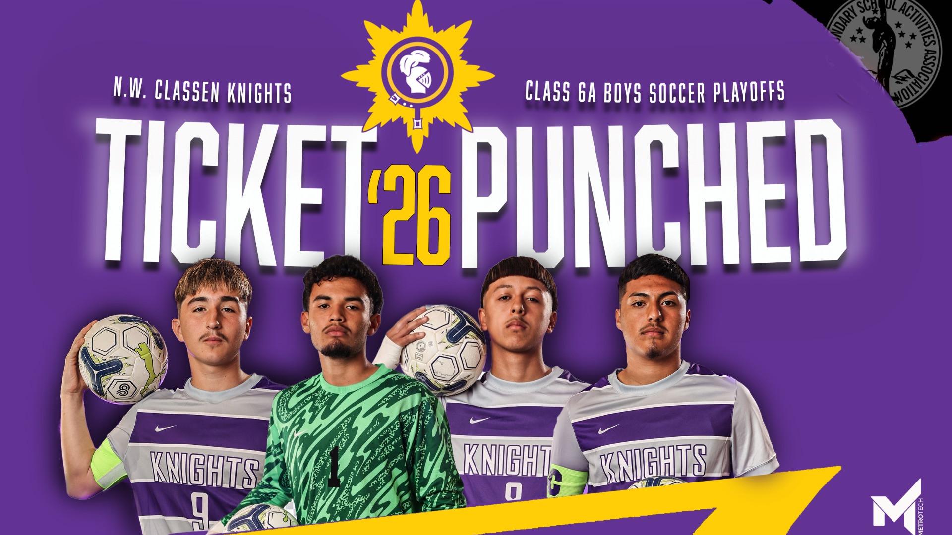 Slide 0 - Northwest Classen Boys Soccer Punches Ticket to Class 6A State Playoffs