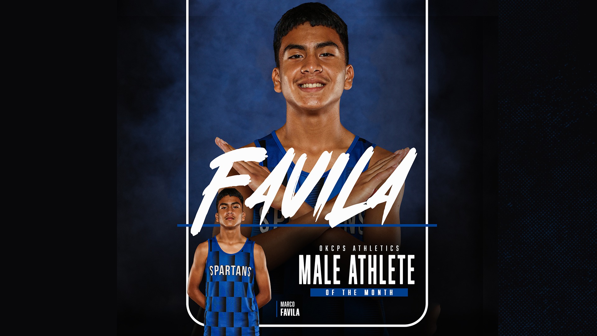 Slide 4 - Southeast's Marco Favila Named OKCPS Middle School Athlete of the Month for September