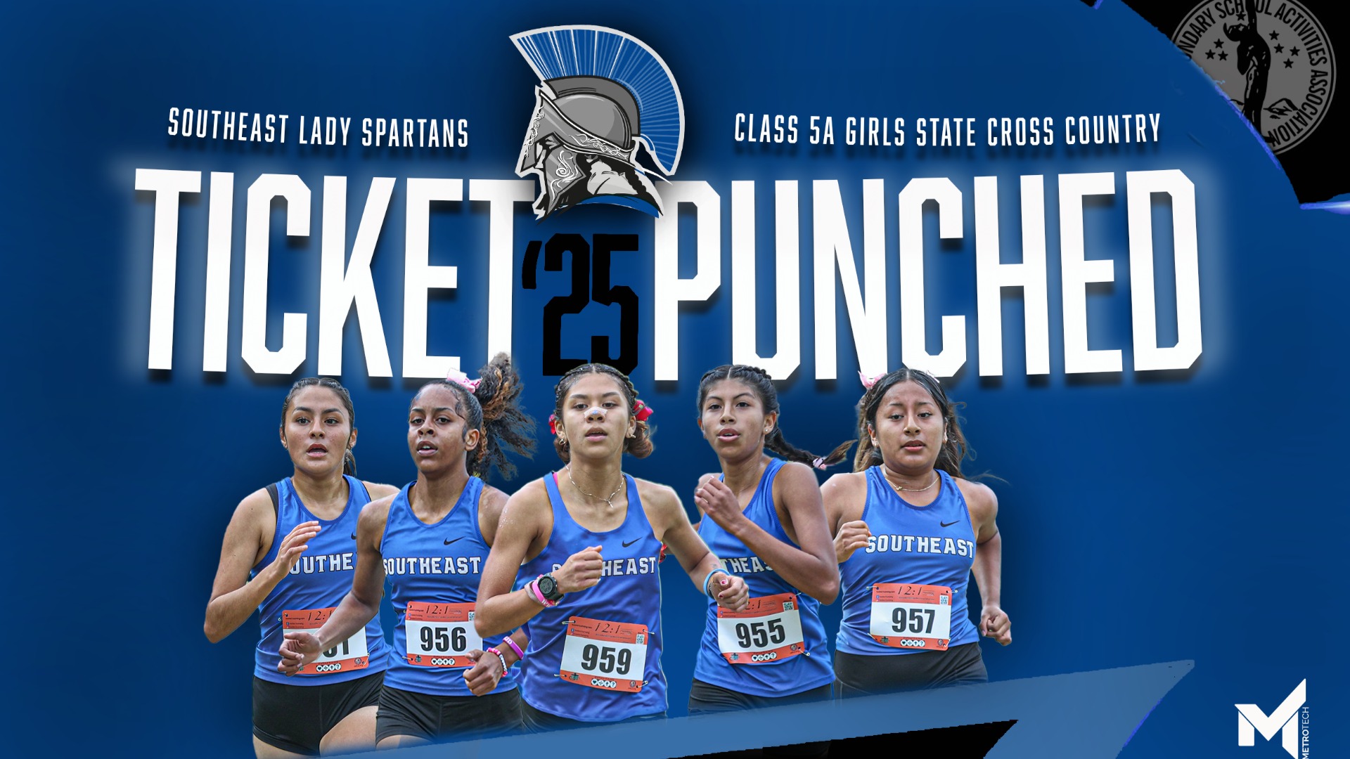 Slide 3 - Southeast Girls Punch Their Ticket to Class 5A State Cross-Country Meet