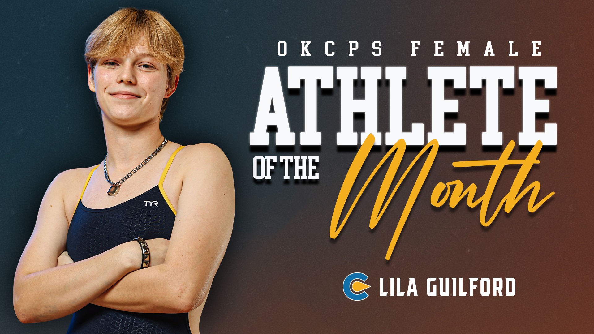 Slide 2 - Lila Guilford Named OKCPS High School Female Athlete of the Month - November 2025