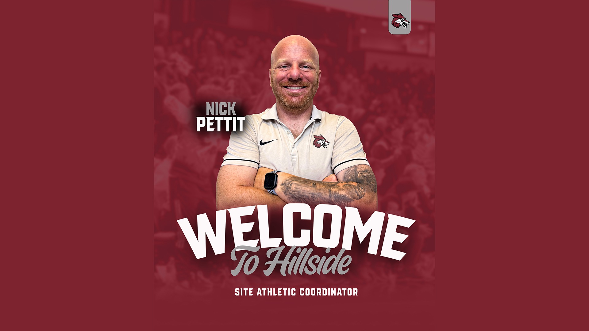 Slide 0 - Nick Pettit Named Site Athletic Coordinator for Capitol Hill High School
