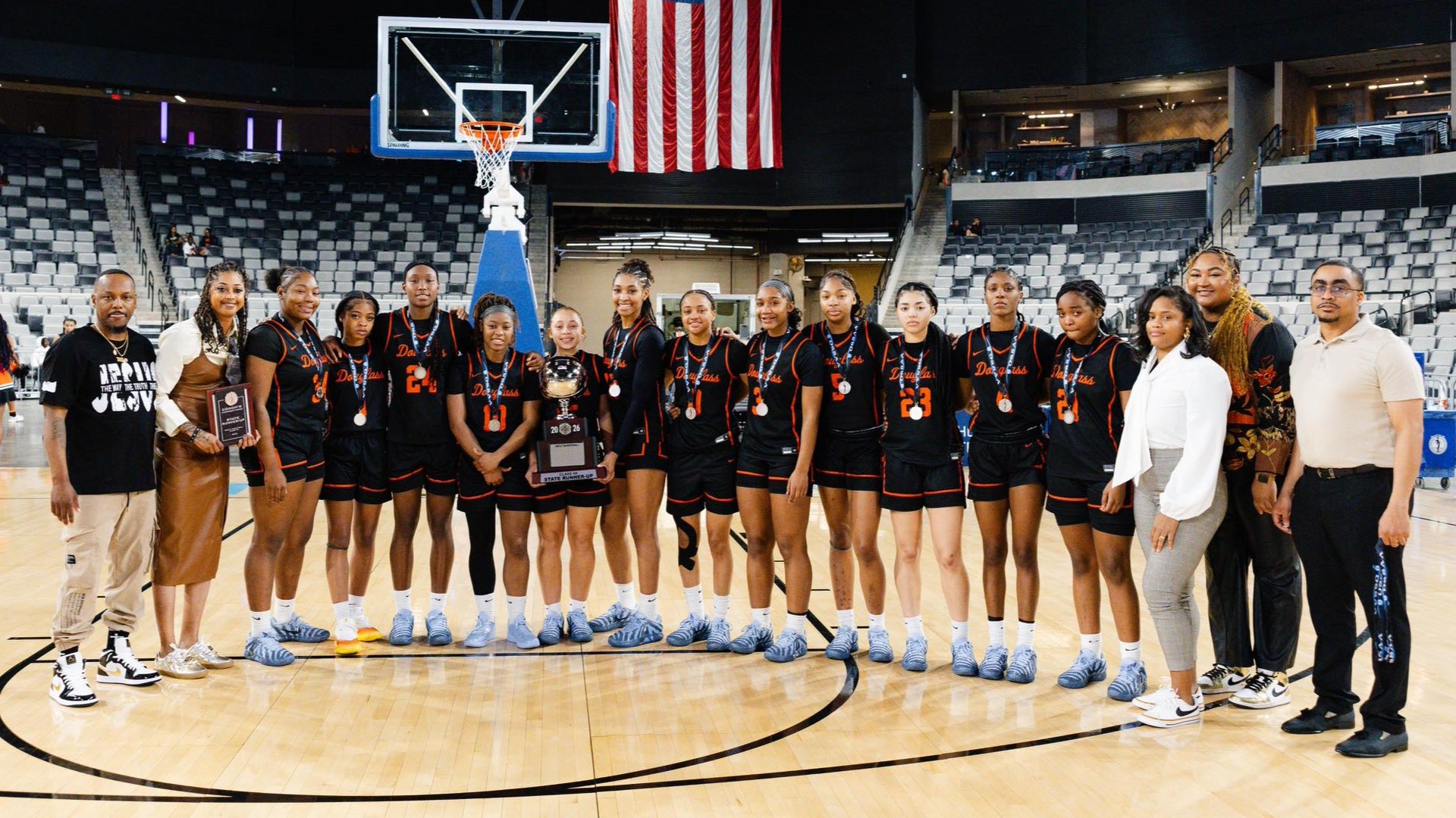 Slide 0 - Douglass Trojettes Claim Silver Ball as Class 4A Girls State Runner-Up