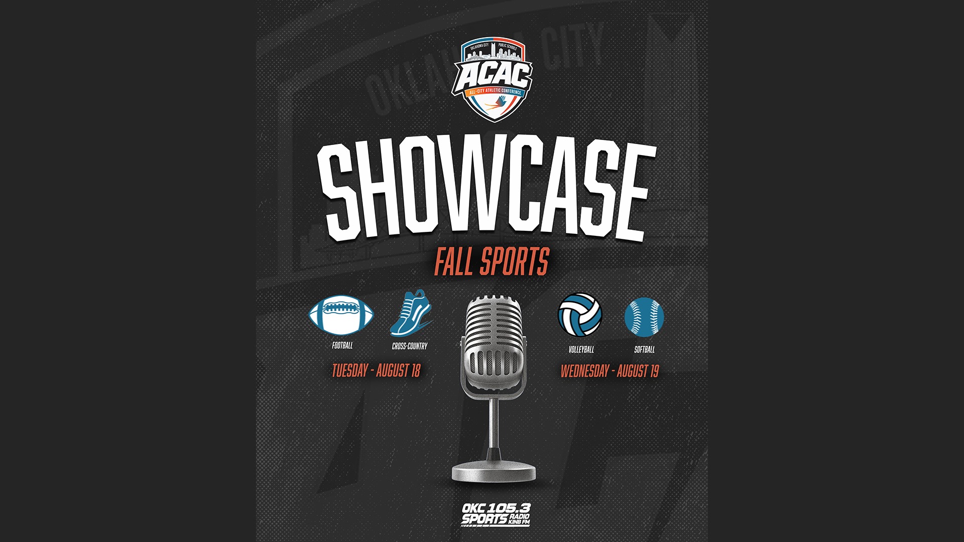 Slide 0 - OKCPS Fall Sports Showcase - August 18-19
