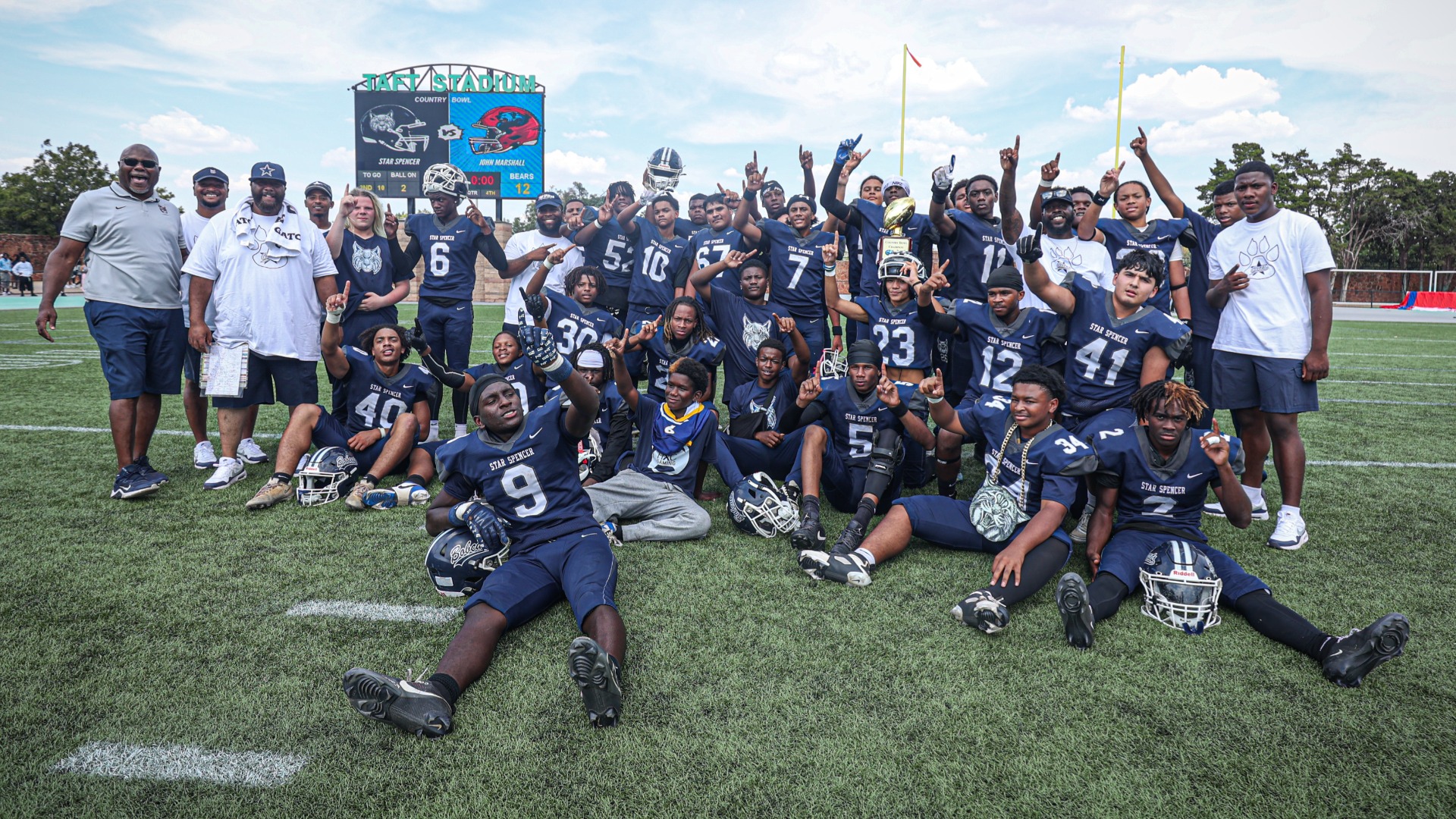 Slide 4 - Star Spencer Football Claims 2026 Country Bowl