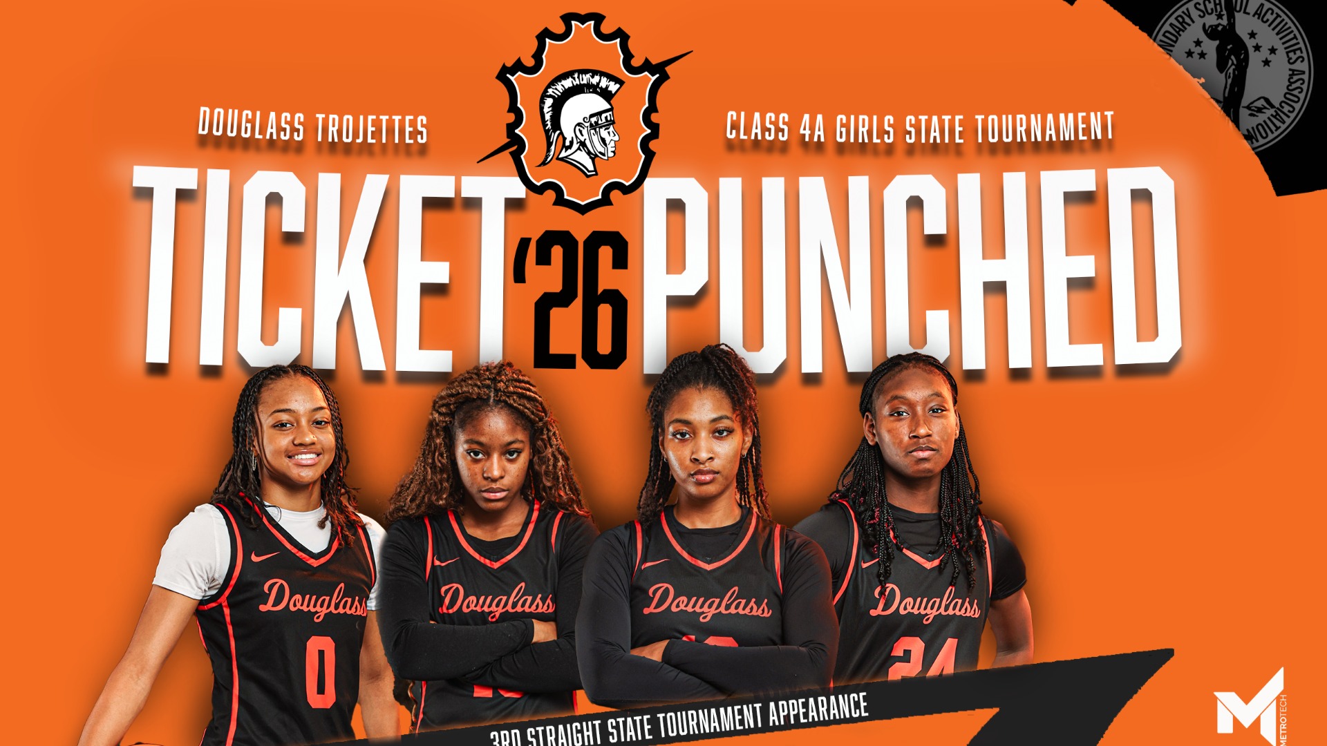 Slide 1 - Douglass Girls Basketball Punches Ticket to Class 4A Girls State Tournament for 3rd Straight Year