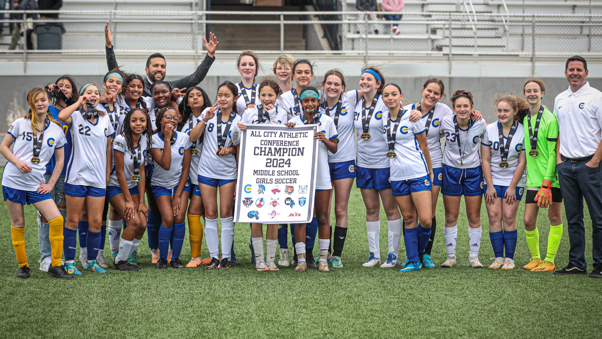 Slide 8 - Classen SAS Middle School Crowned 2024 ACAC Girls Soccer Champions