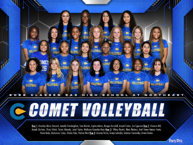 2022 Comet Volleyball