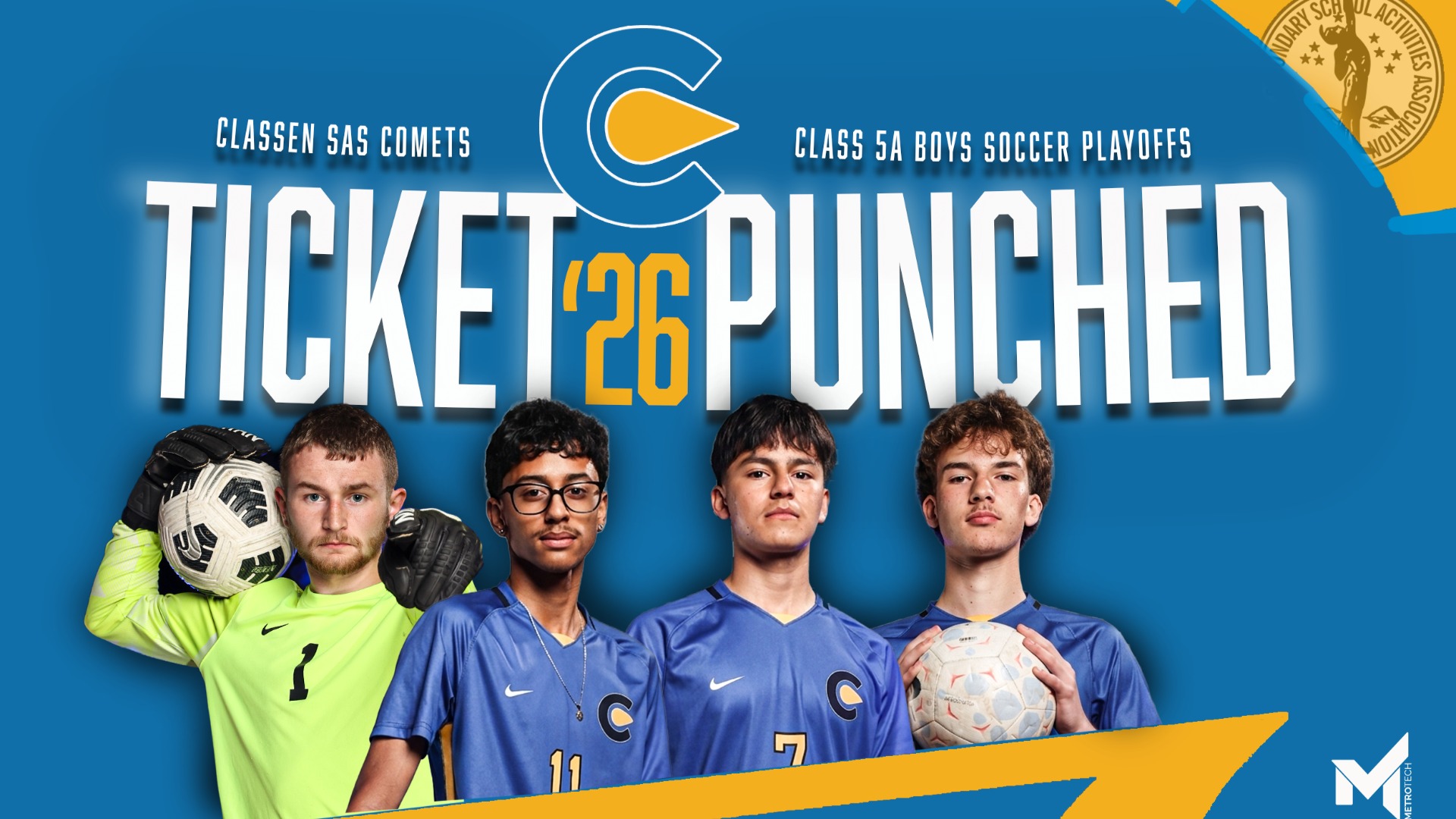 Slide 0 - Boys Soccer Punches Ticket to Class 5A State Playoffs