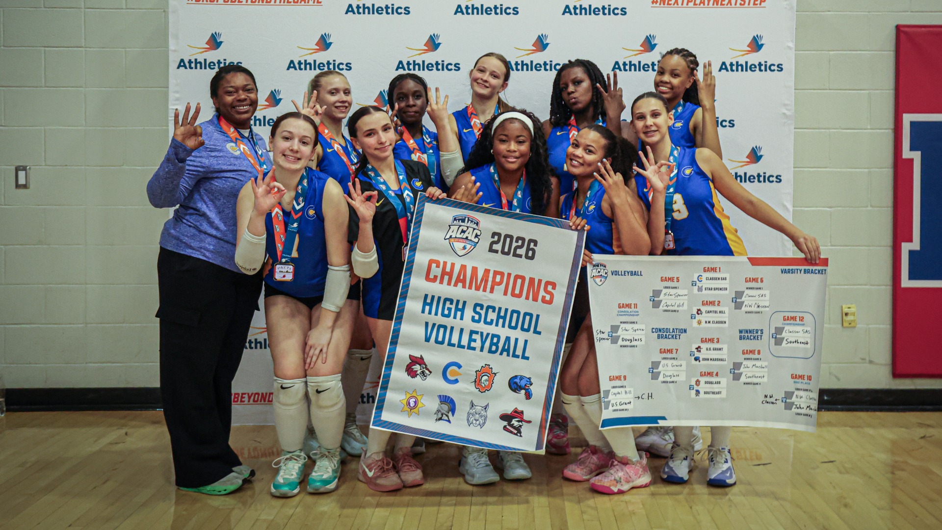 Slide 0 - Lady Comets Crowned 2026 ACAC Volleyball Champions