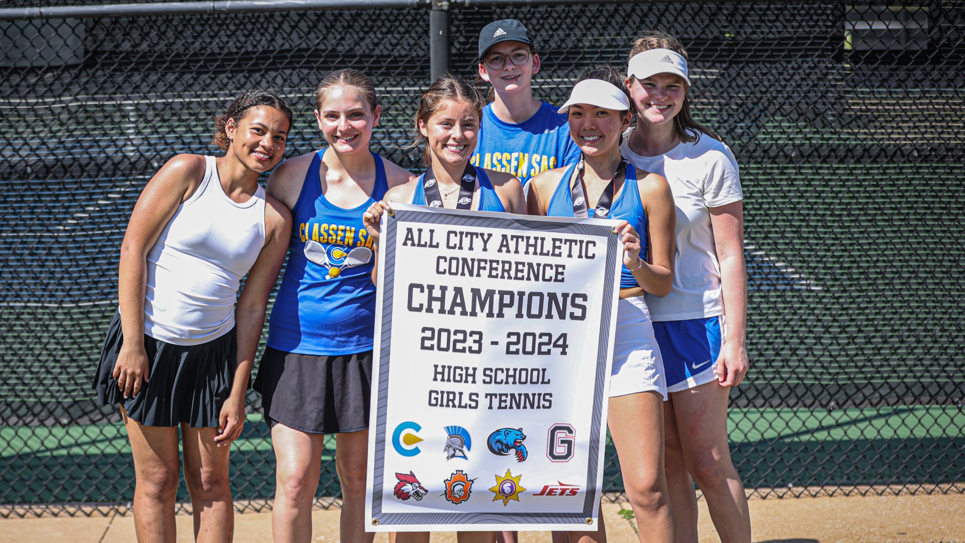 Slide 0 - Lady Comets Crowned 2024 ACAC Girls Tennis Champions