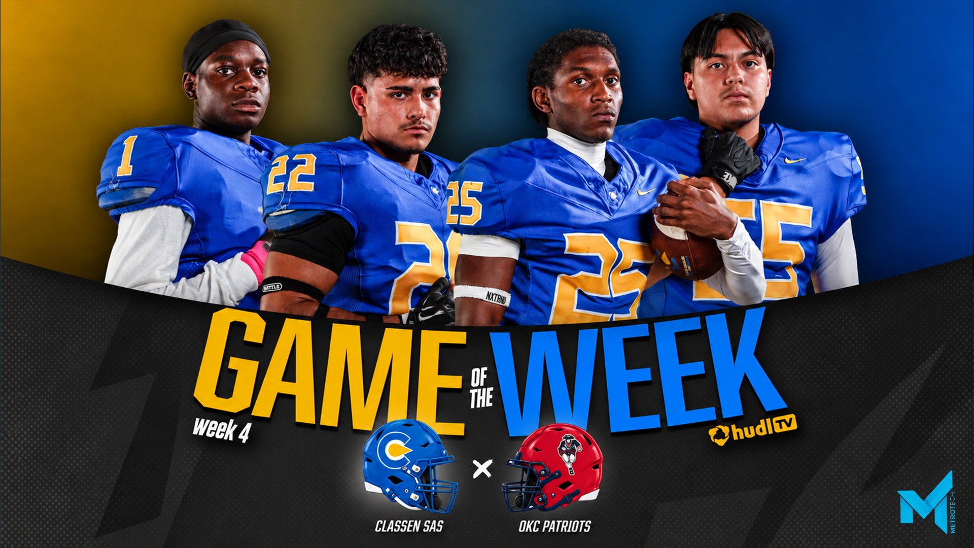 Slide 0 - Comets Host OKC Patriots in OKCPS Football Game of the Week - September 18