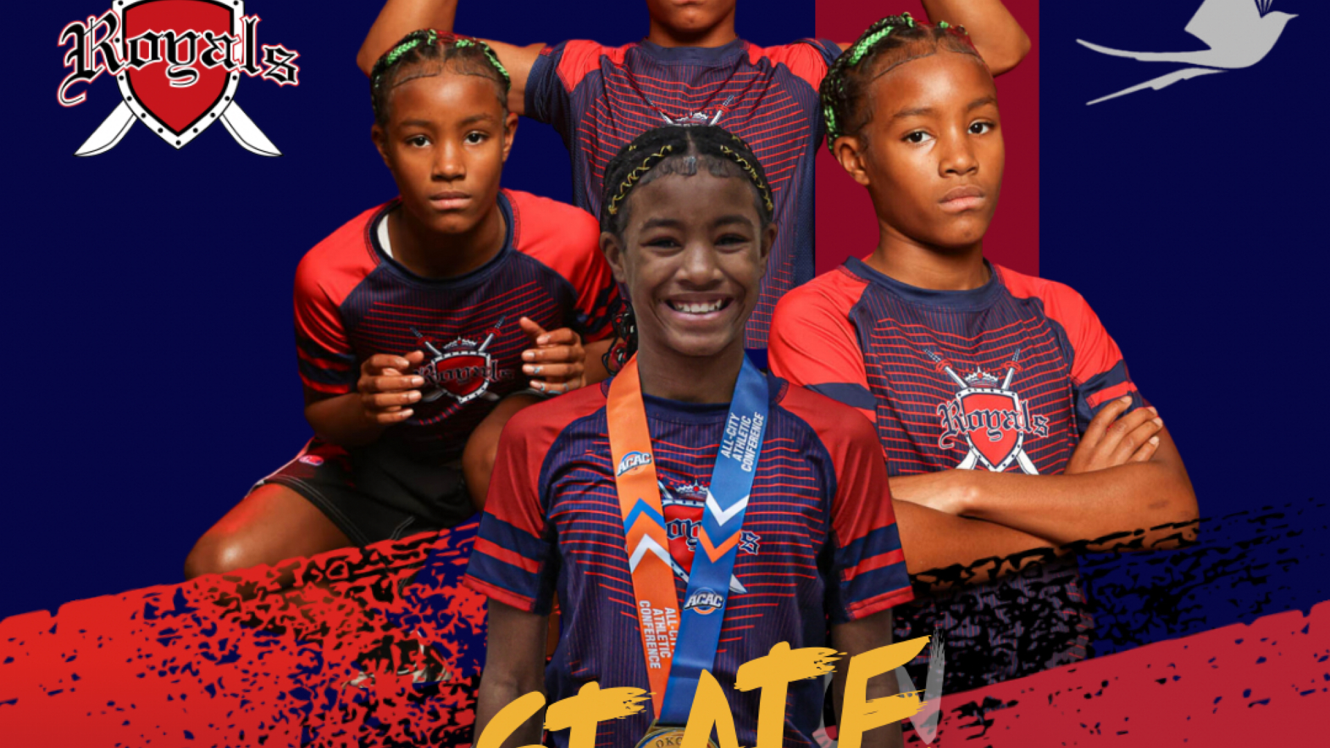 Slide 0 - Ah’Mourah Taylor Wrestling State Champion 2025