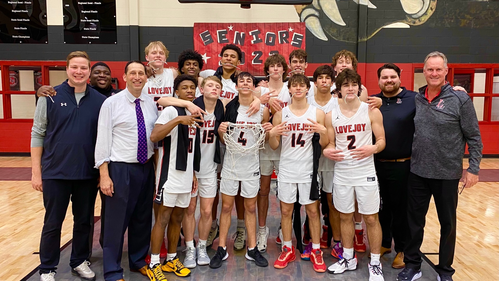 LovejoySlide 9 - Basketball Sets School Records for Wins - District Champions