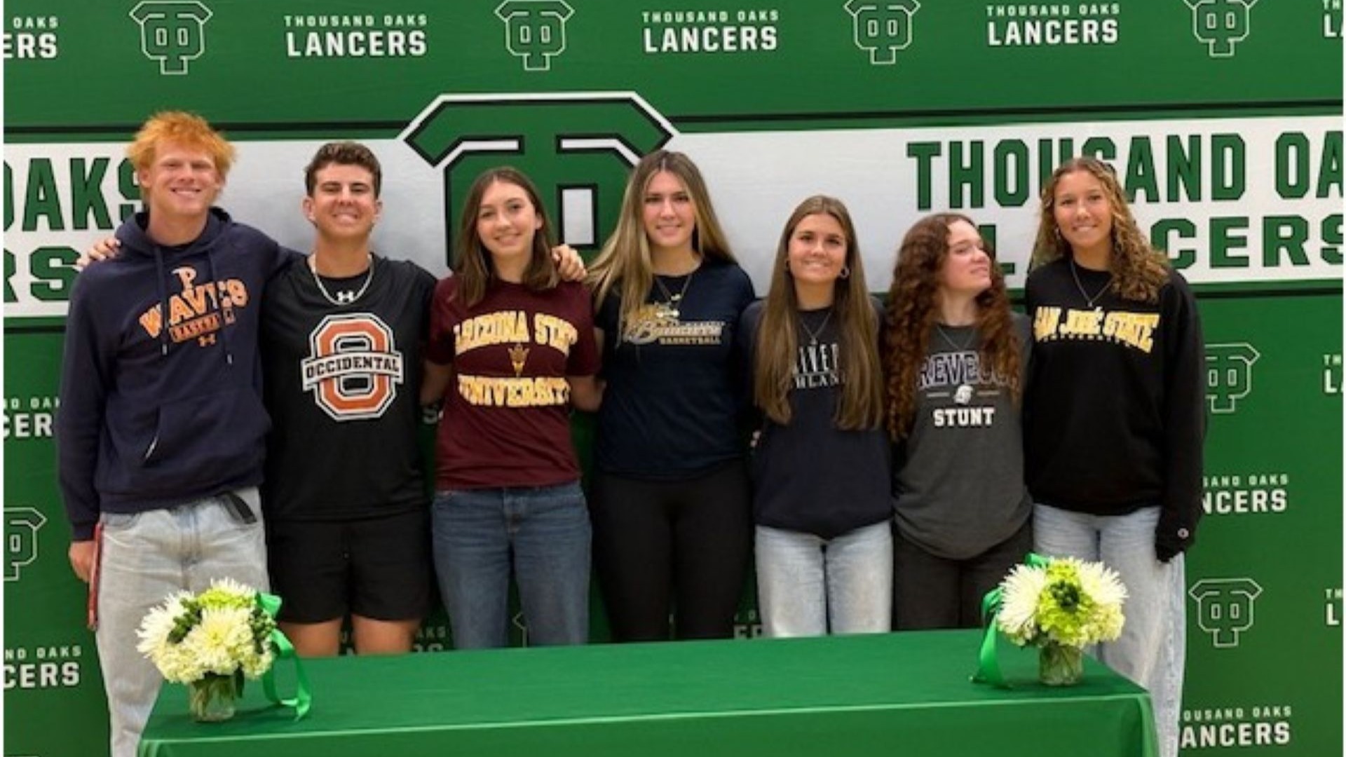 Slide 2 - TOHS Athletes Competing at Four-Year Schools