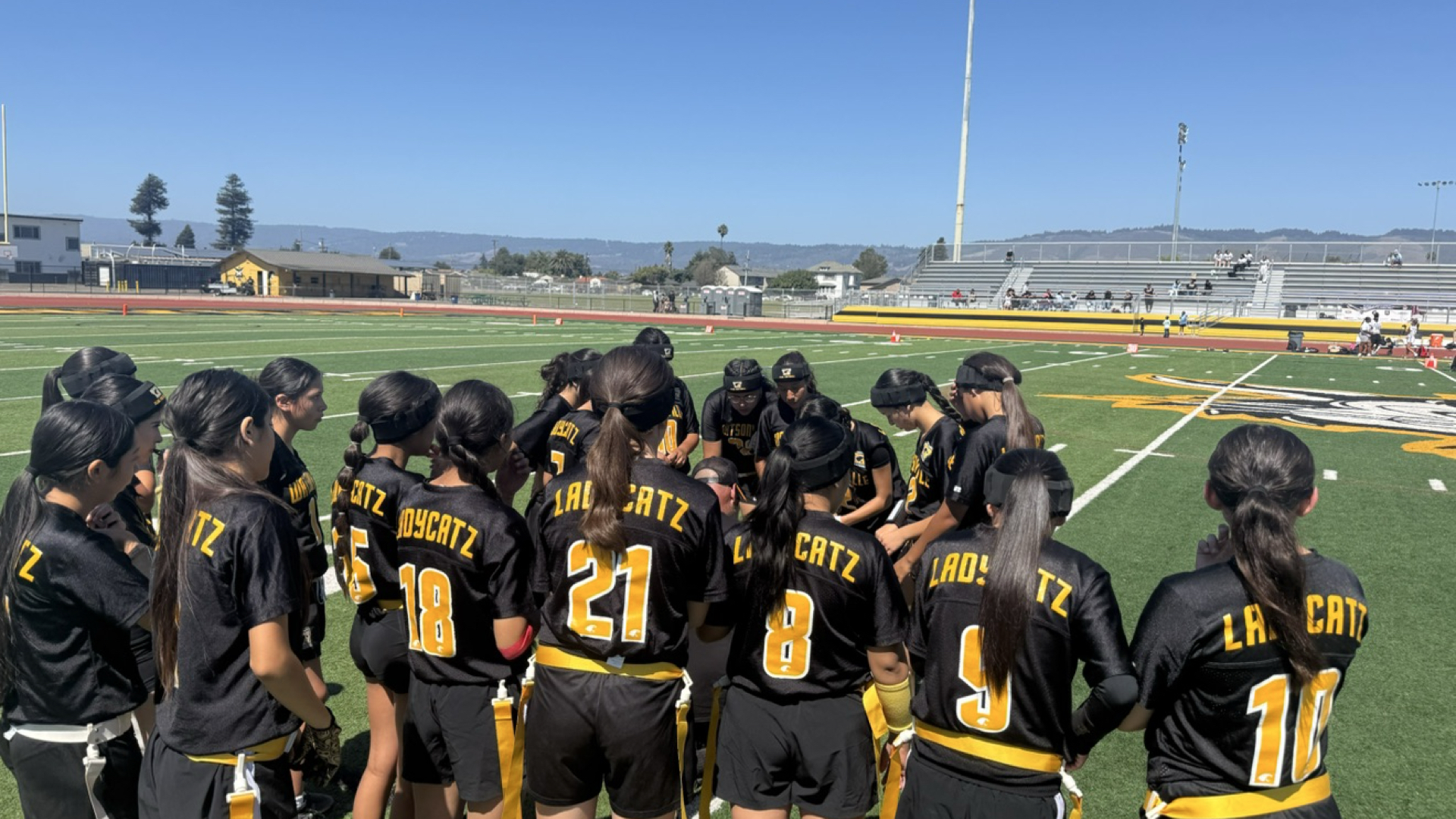 Slide 5 - Lets Go!!!! Lady Catz Flag Football