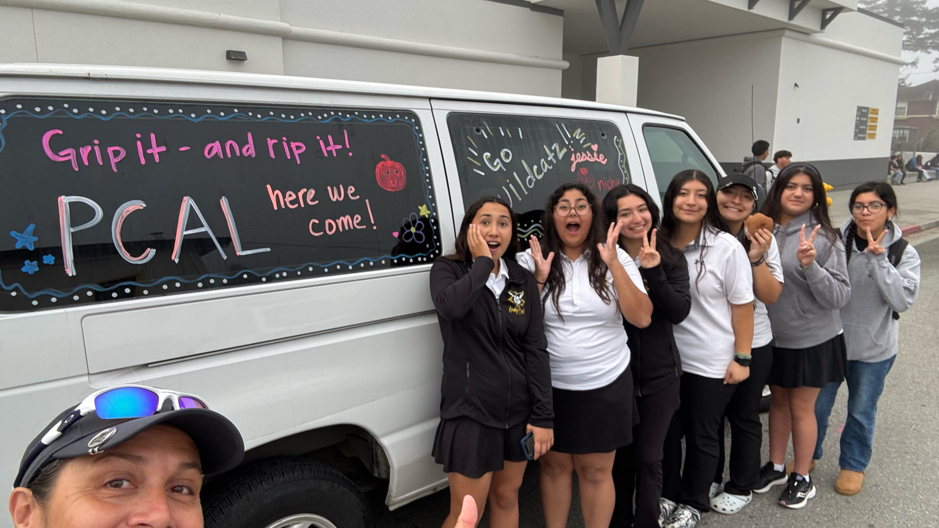 Slide 4 - Watsonville HS Girls Golf 1st place in Mission Division Finals with a score of 563.  15-0 for  the season 