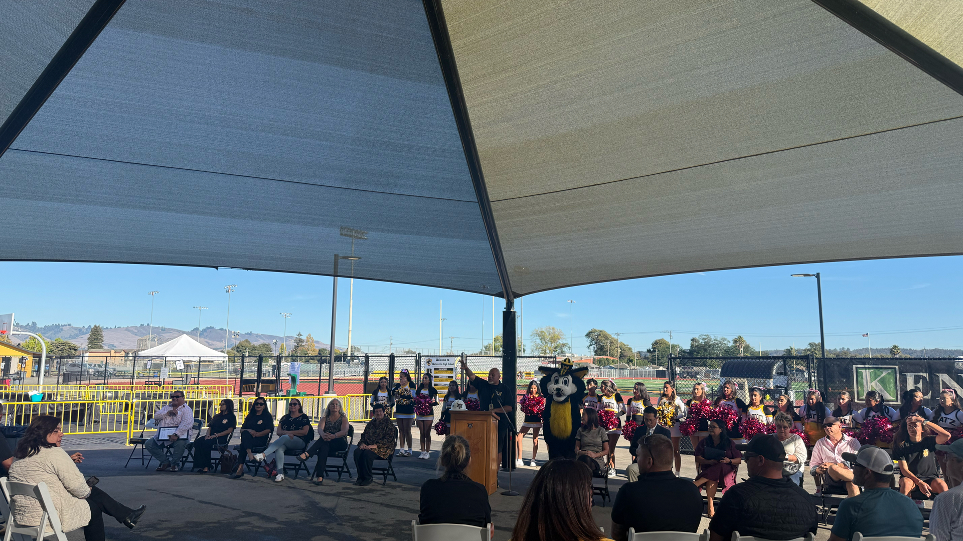 Slide 3 - New Stadium at Geiser Field 