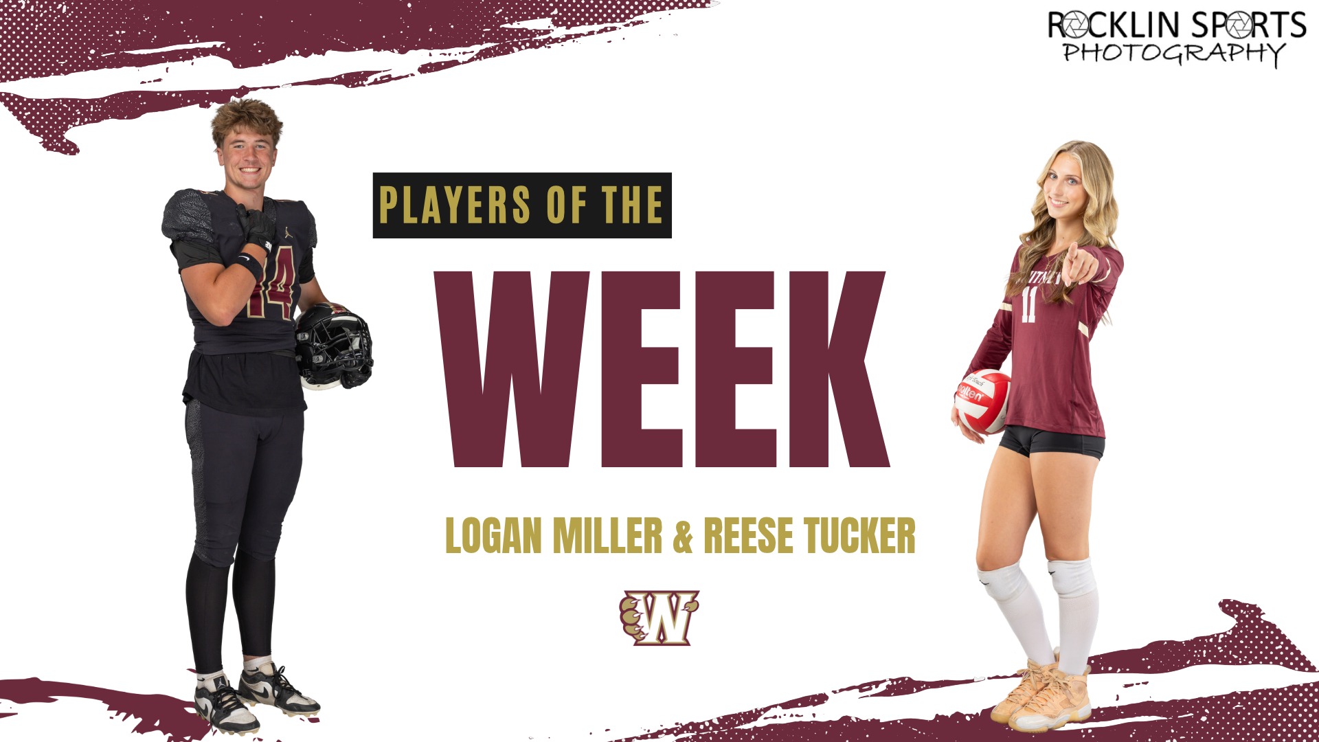 Slide 0 - Congratulations to Logan and Reese! 