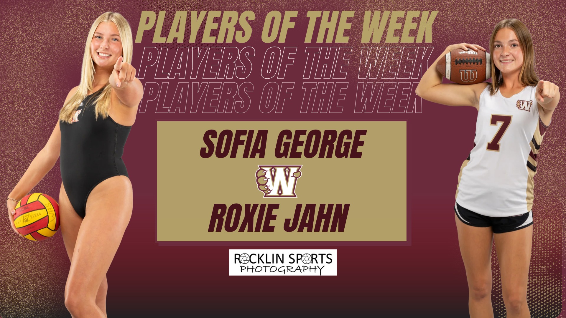 Slide 0 - Congratulations to Roxie and Sofia! 
