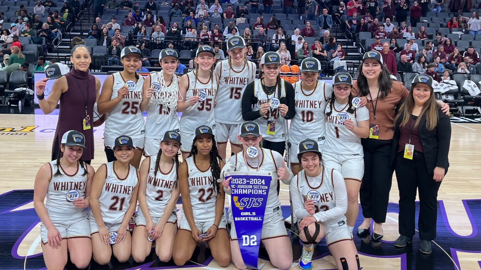 Slide 4 - 2023-2024 Back to Back Section Champs!