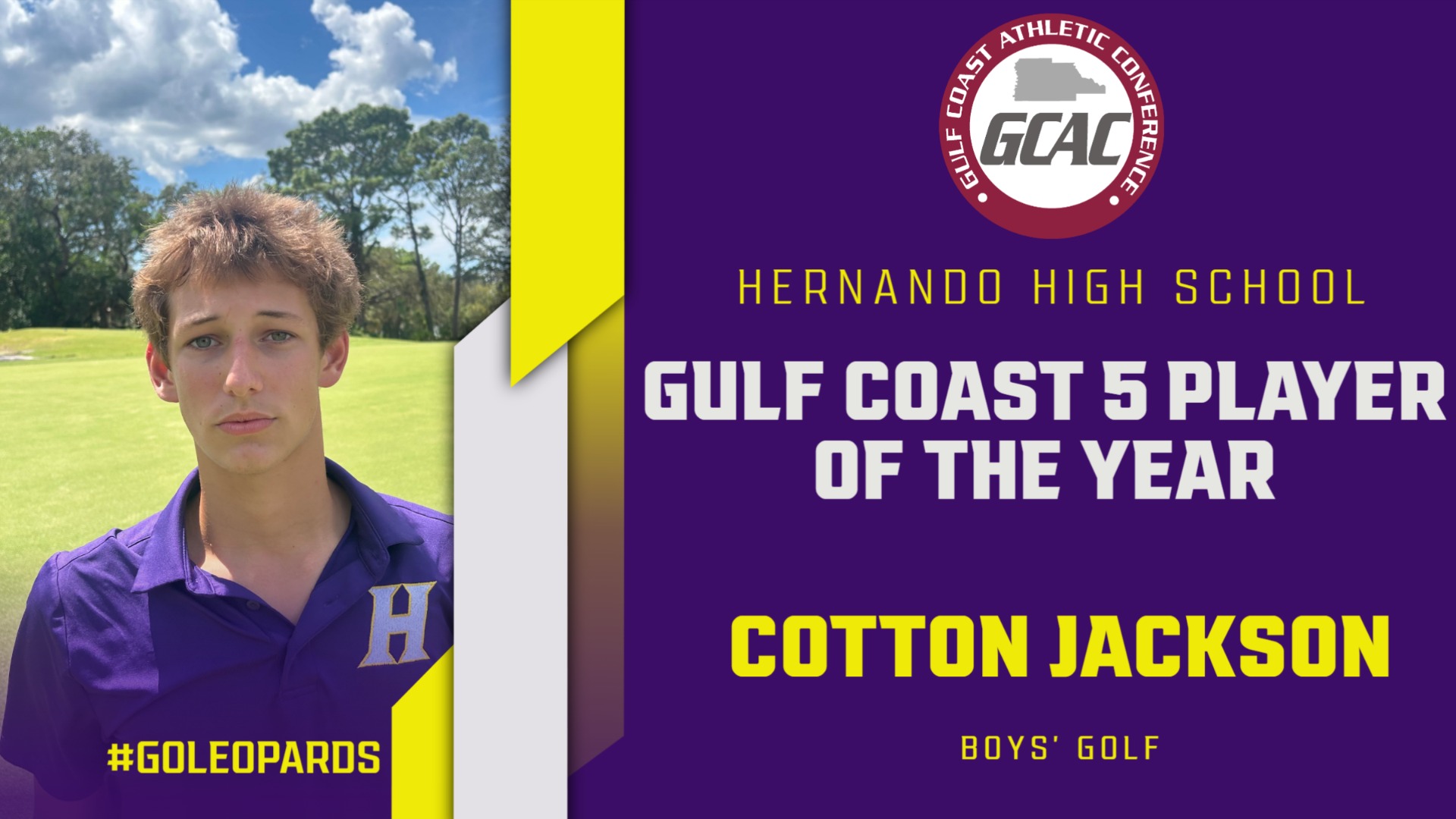 Slide 0 - Cotton Jackson Player of the Year GCAC