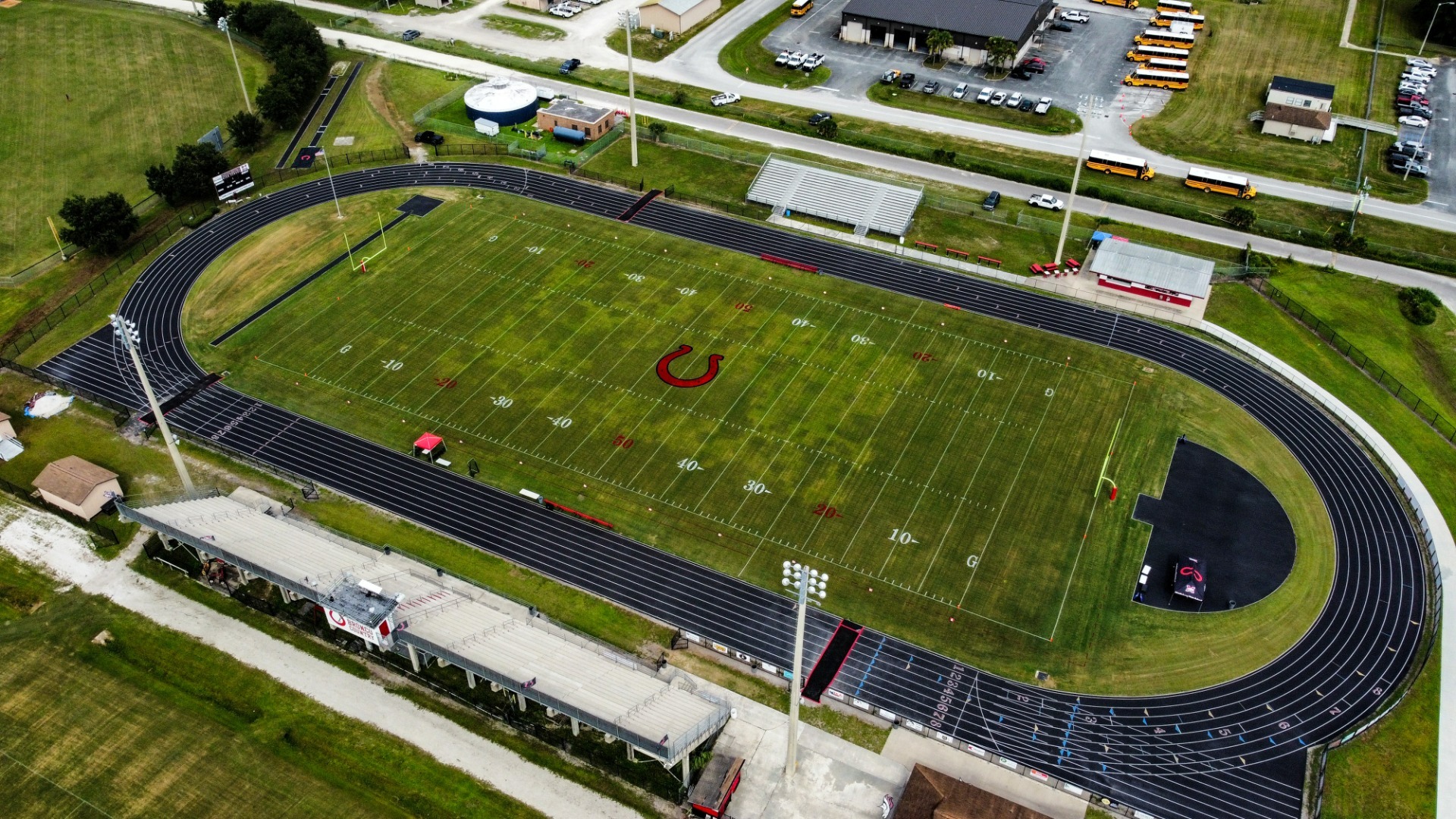 Slide 9 - Alan Powers Field at Garber Automall Stadium on the campus of Middleburg High School