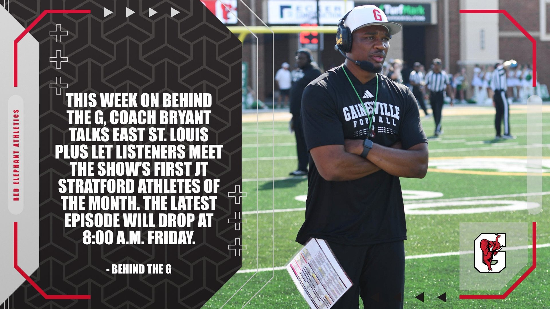 Slide 0 - Listen to the latest episode of Behind the G
