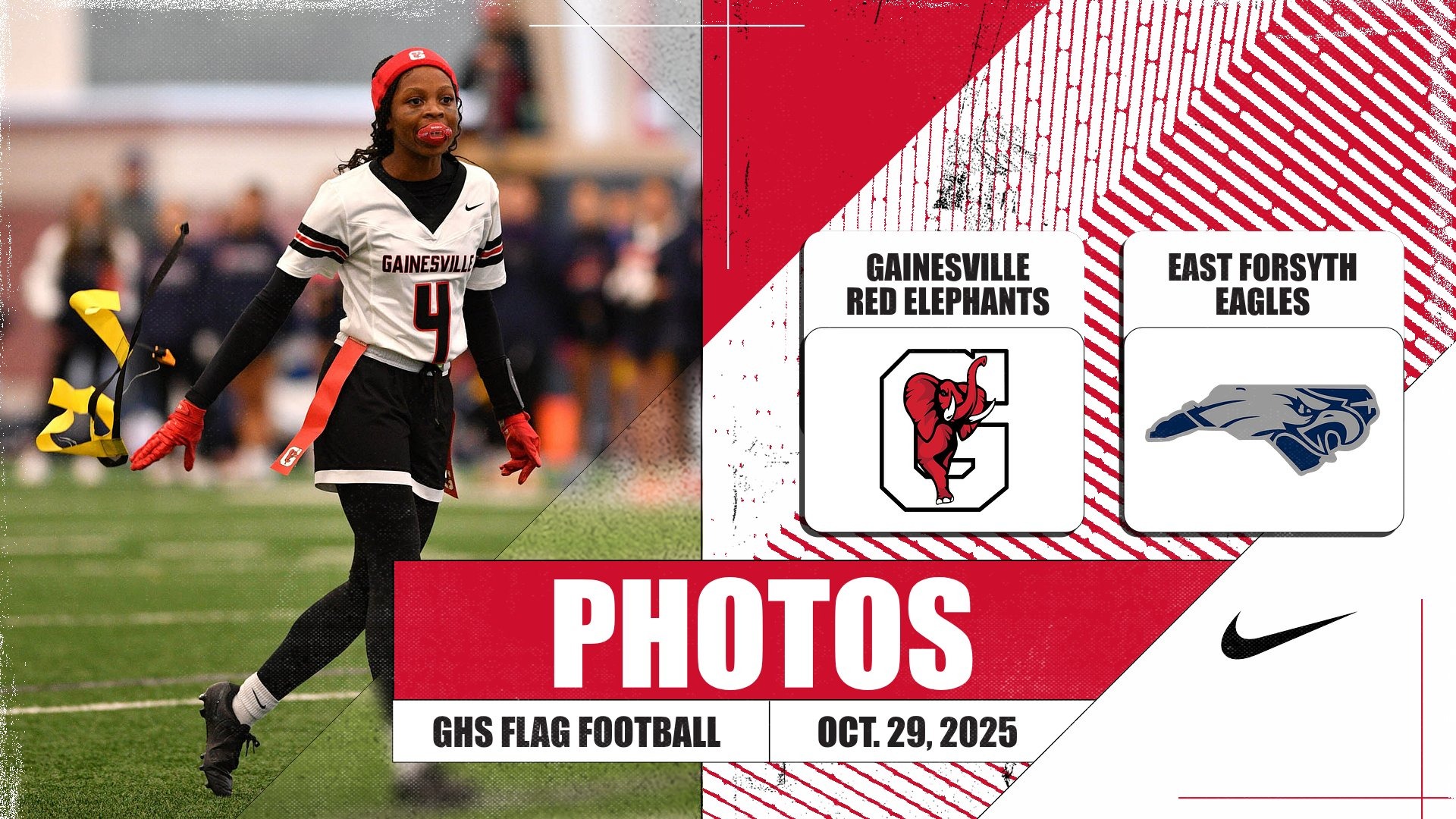 Slide 6 - PHOTO GALLERY: Flag football vs. East Forsyth (10/29/25)