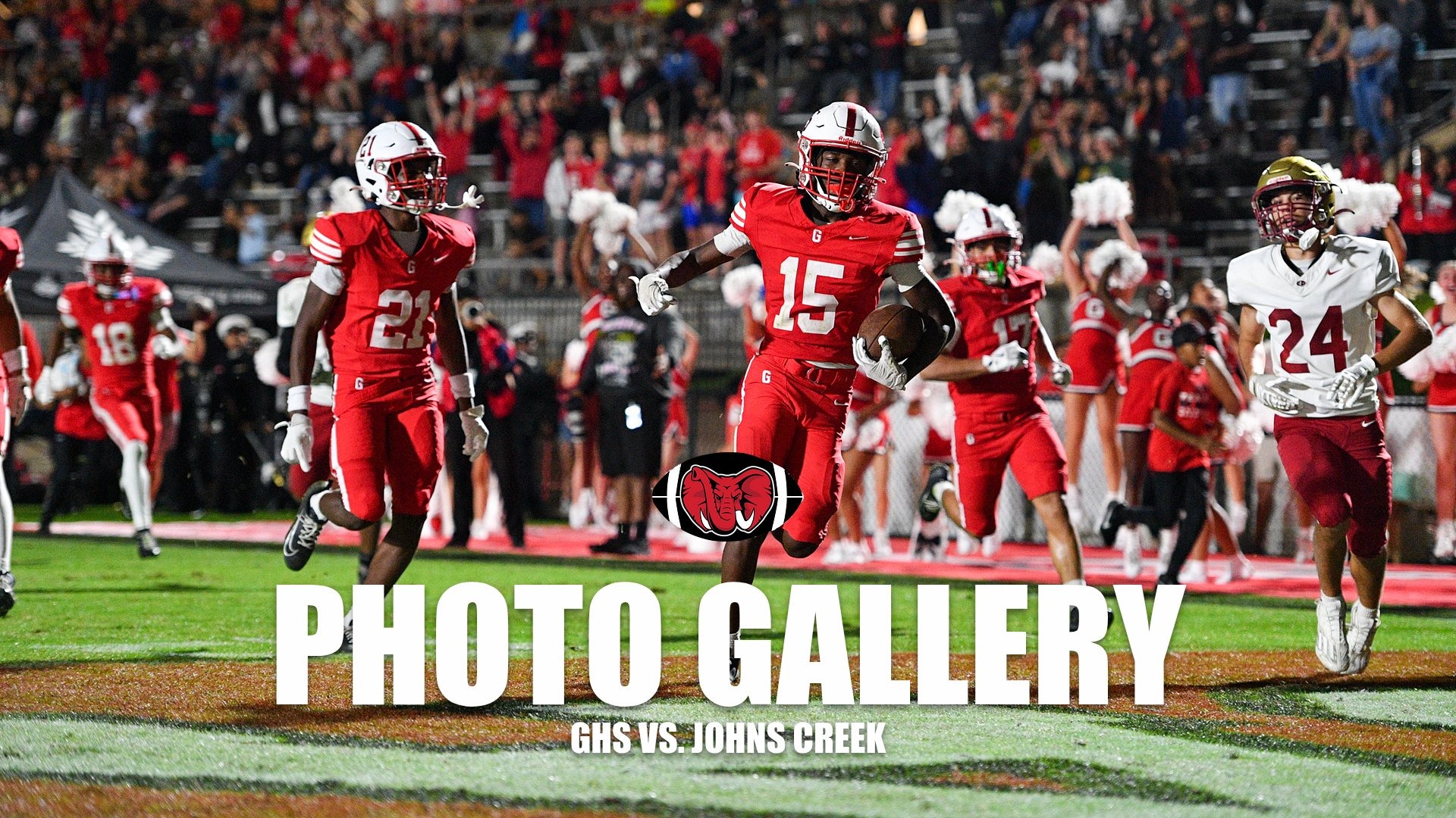Slide 4 - PHOTO GALLERY: GHS vs. Johns Creek (9/26/25)