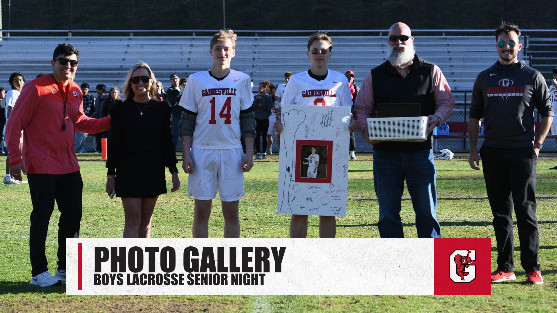 Slide 1 - Photos from boys lax senior night now available