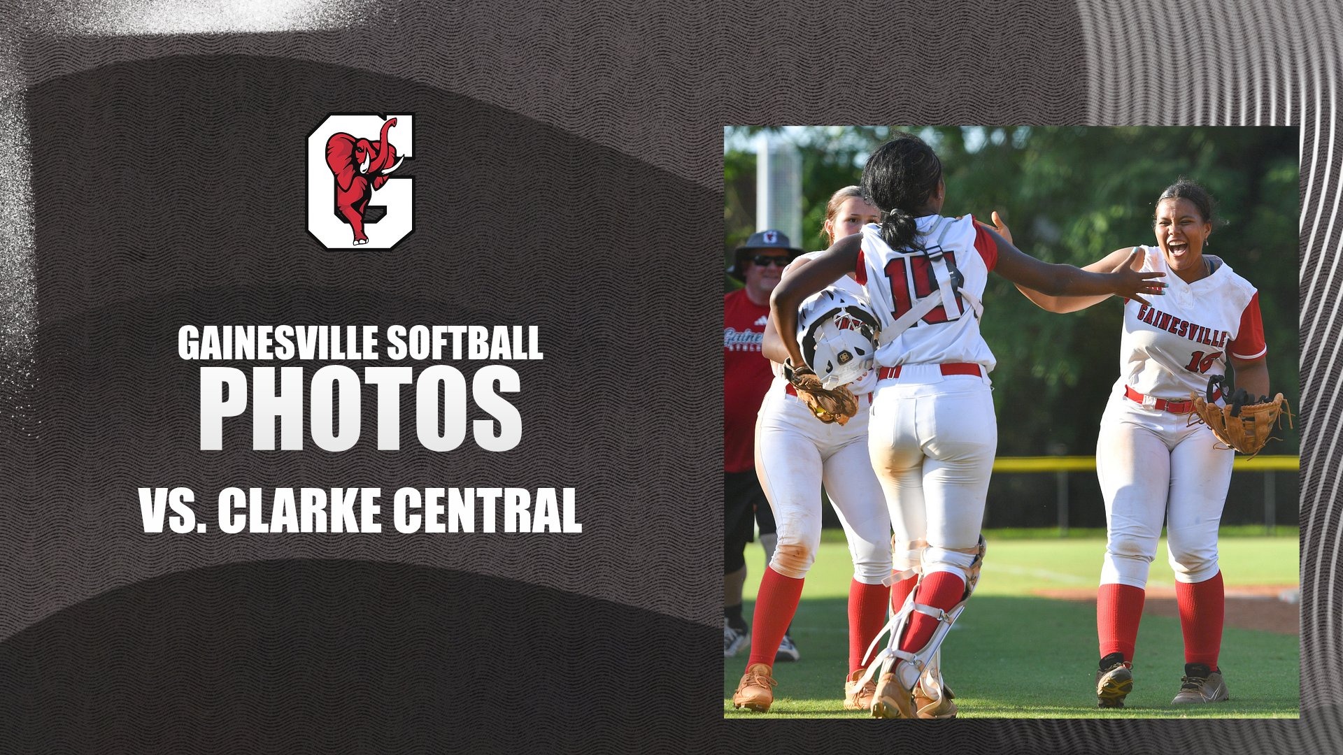 Slide 0 - Photos from softball's latest win