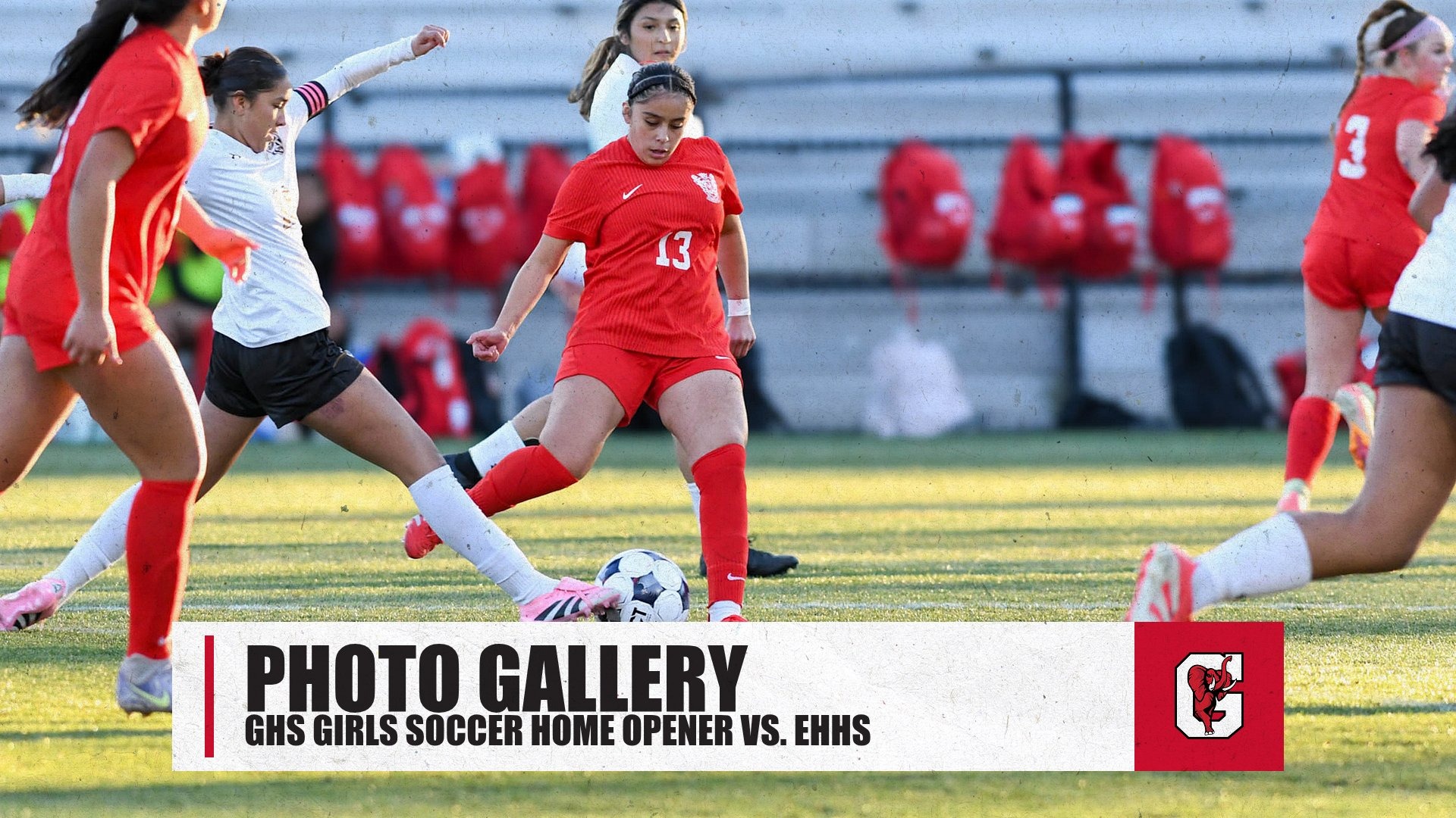 Slide 2 - Photos from girls soccer's 2026 home opener