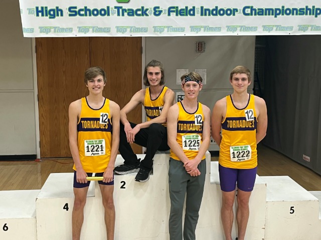 2022 Prep Top Times - 10th place - 4x800 relay