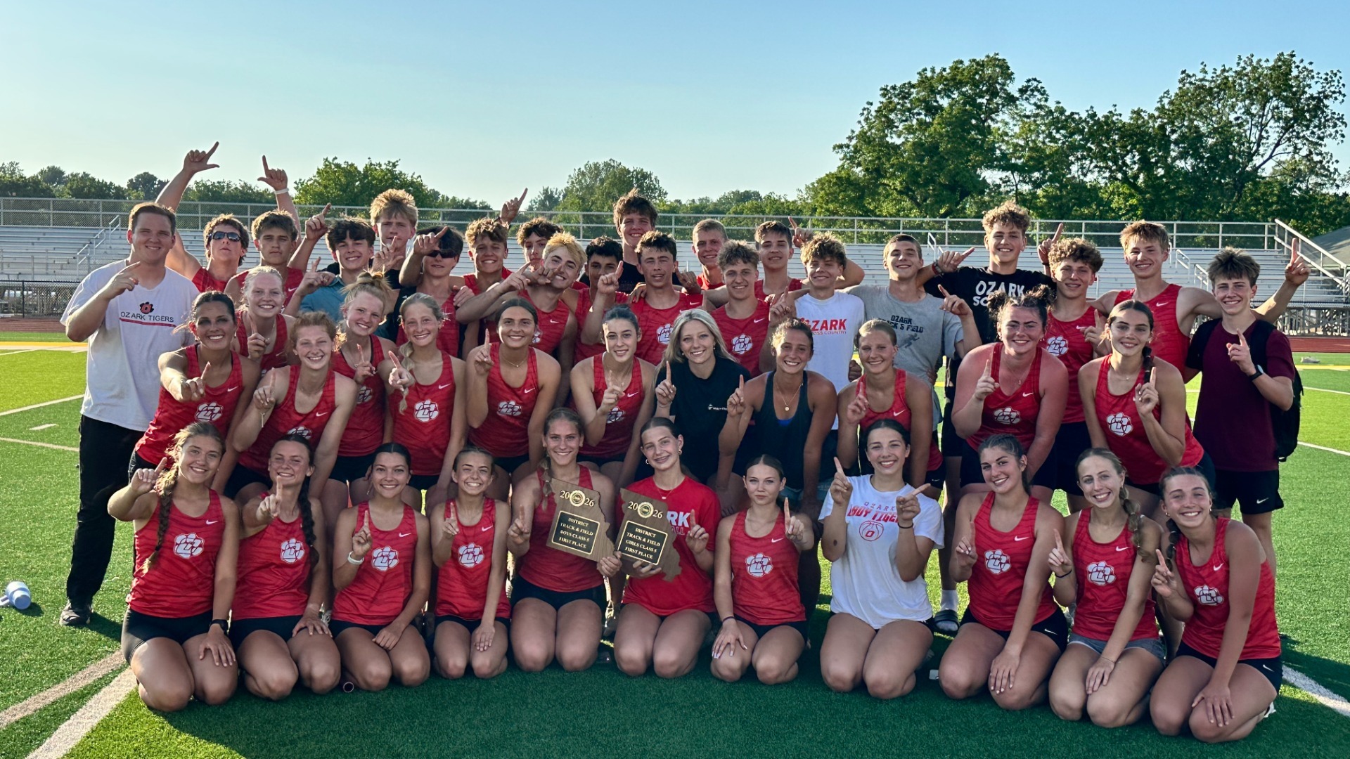 Slide 1 - 2026 MSHSAA CLASS 5 DISTRICT 5 BOYS AND GIRLS TRACK CHAMPIONS