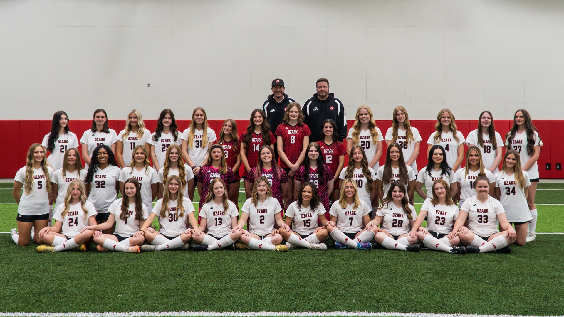 Slide 0 - 2026 Ozark Tigers Girl Soccer