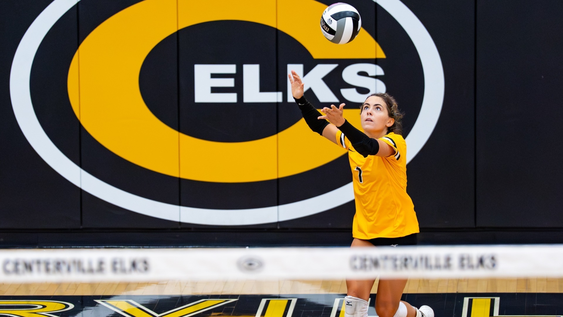 Slide 0 - Elks Stay Perfect: Centerville Volleyball Rises Behind Freshman Firepower and Veteran Versatility