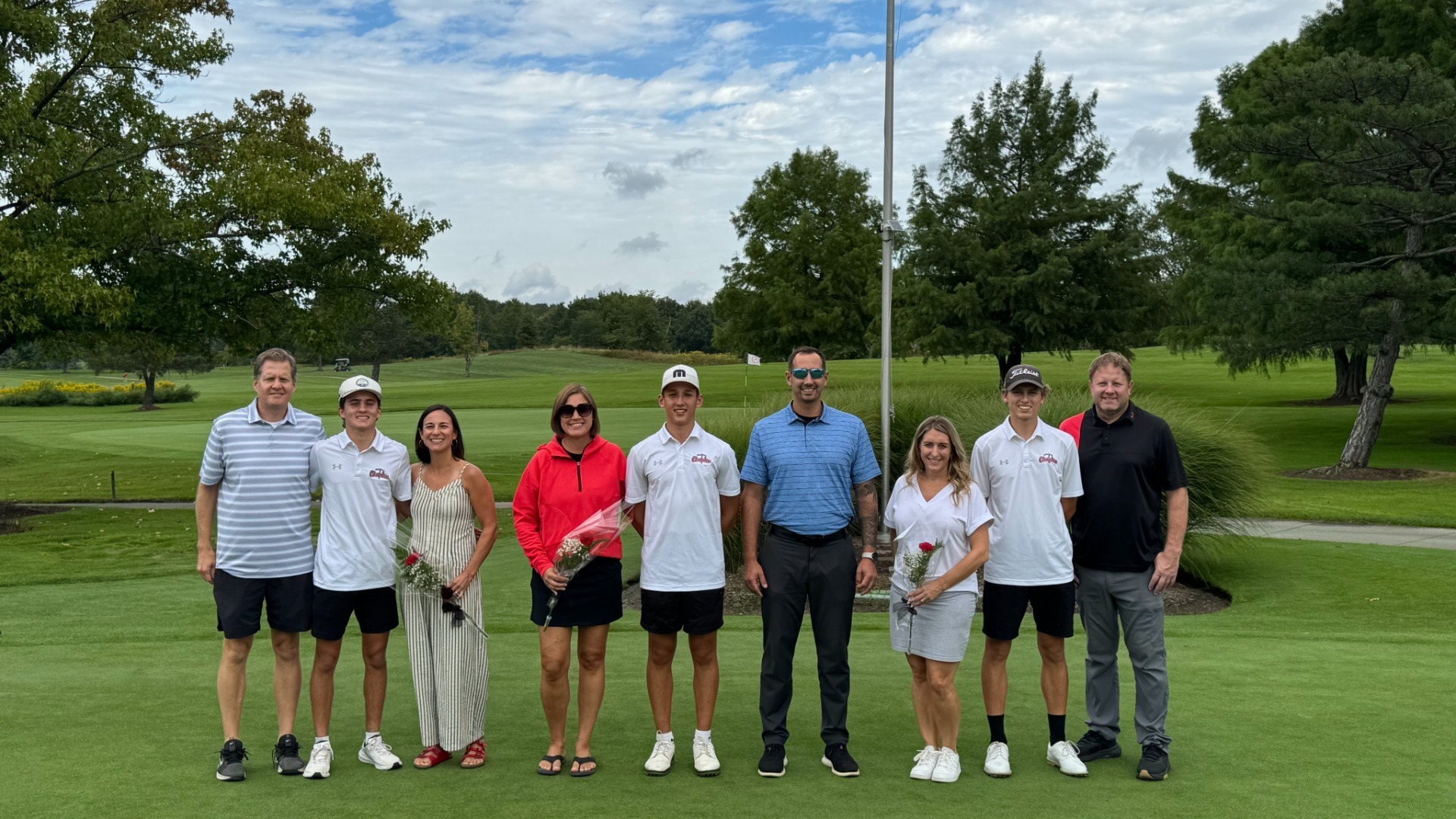 Senior Golf Players and Families
