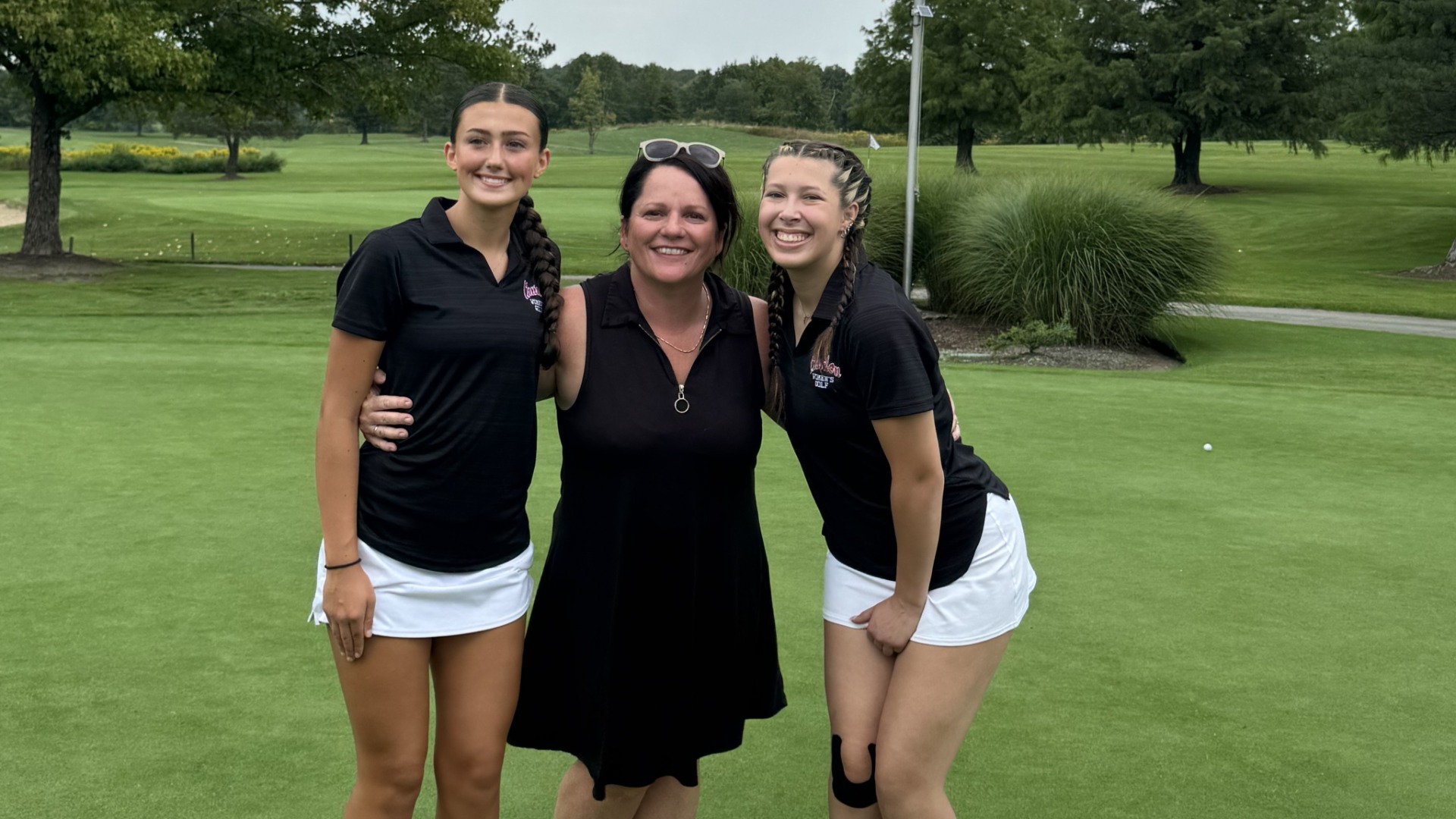 CHS Girls Golf Seniors and Coach