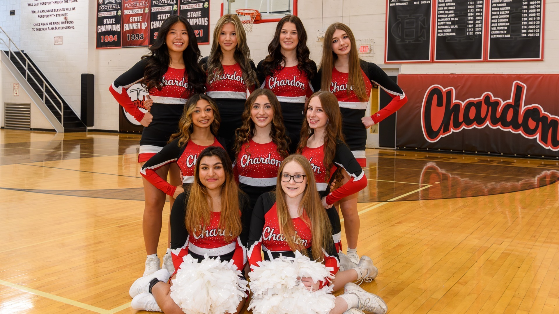 Slide 6 - Varsity Cheerleaders