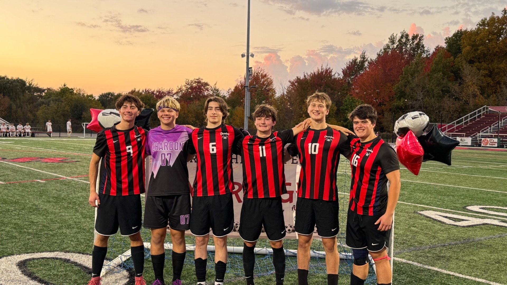 Boys Soccer Athletes 