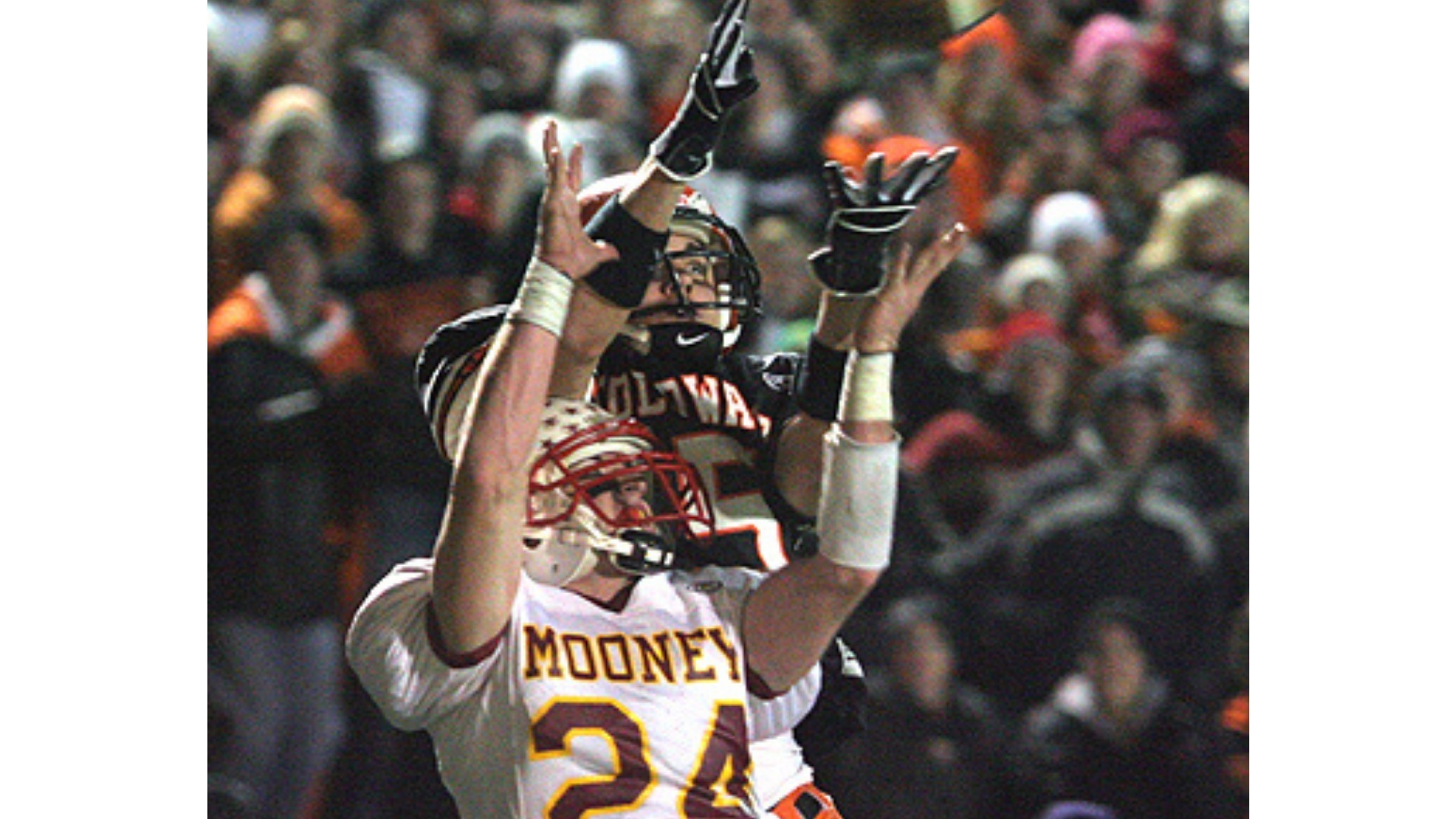 Slide 2 - Ryan Geier with "The Catch" vs Mooney in 2007 State Championship