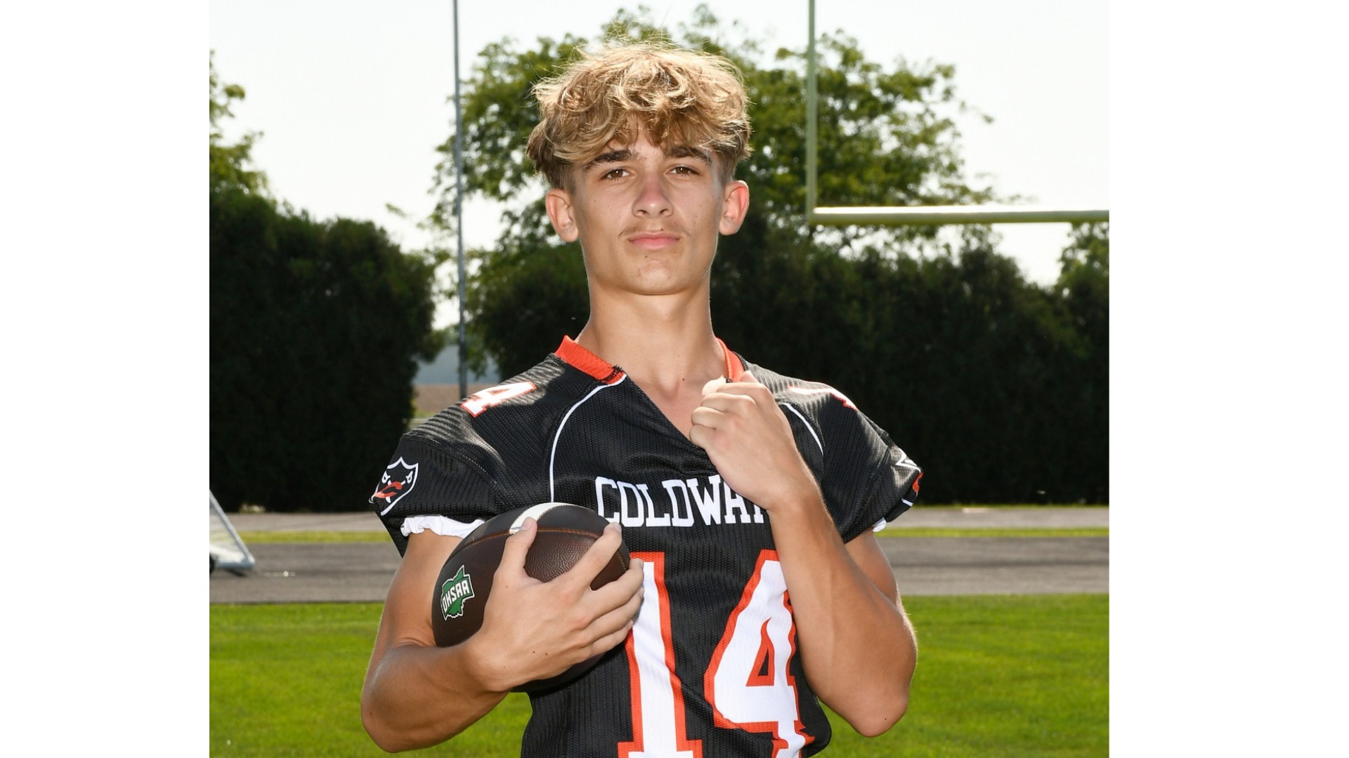 John Pohlman is this weeks Lefeld Industrial & Welding Supplies Athlete of the Week for Sept 21st through Sept 27th