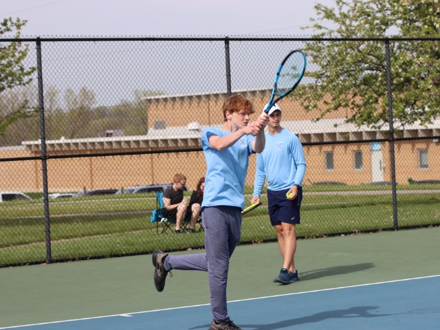 Varsity Boys Tennis vs Greenon 4-27-2023