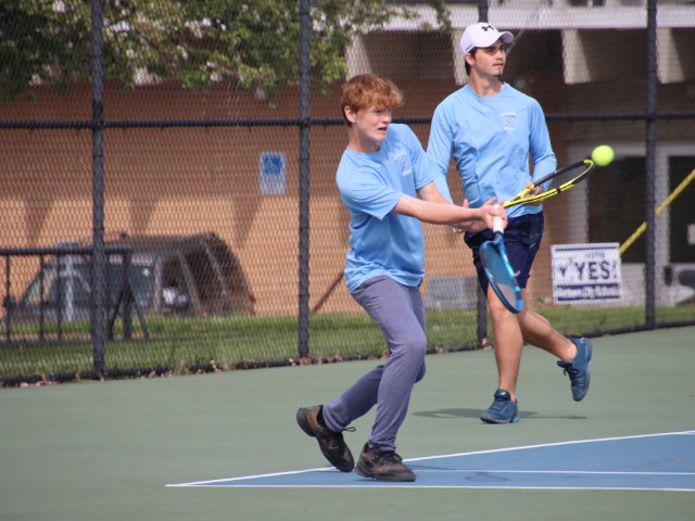 Varsity Boys Tennis vs Greenon 4-27-2023