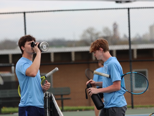 Varsity Boys Tennis vs Greenville 4-14-2023