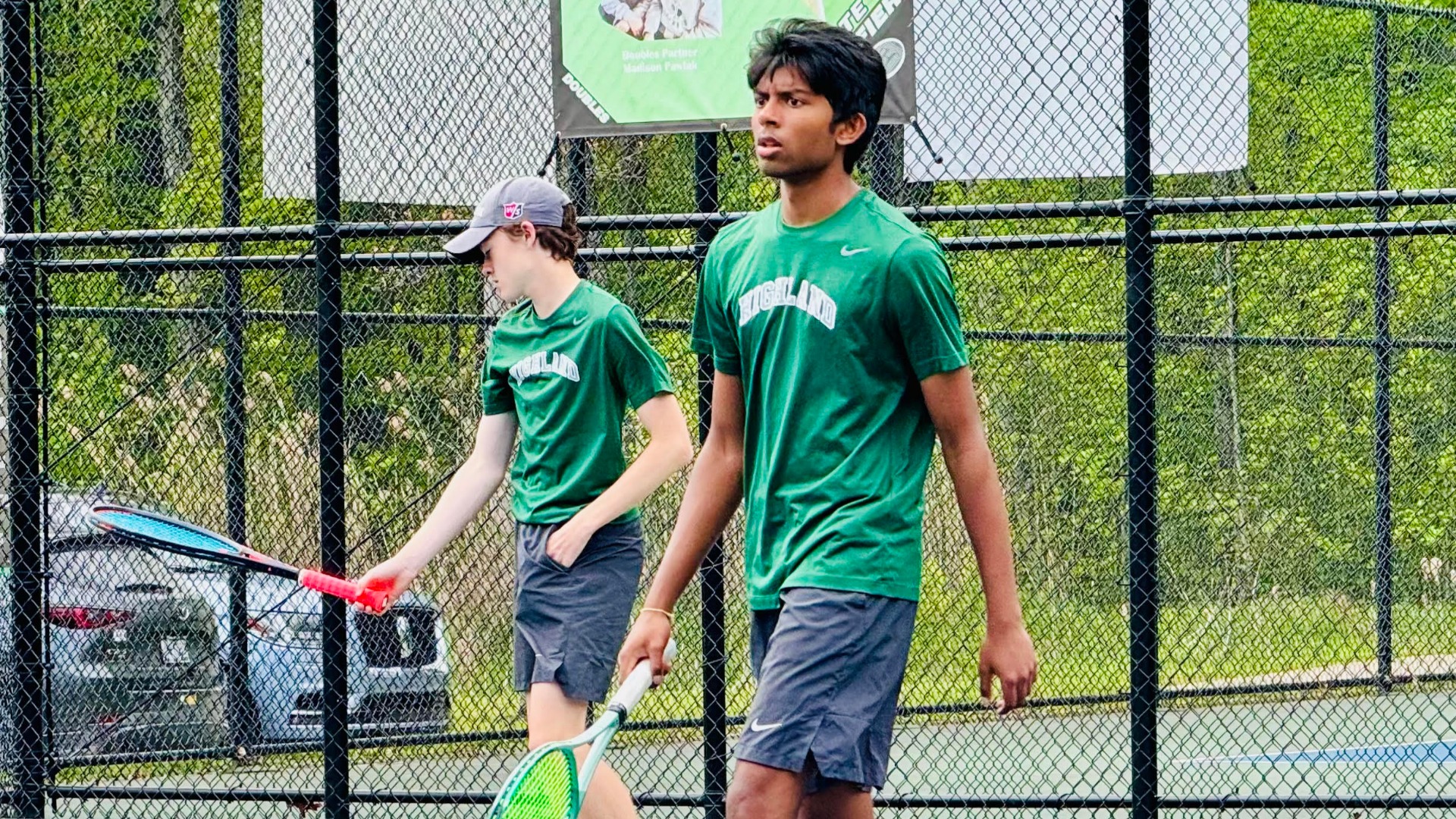 2026 state bound tennis doubles team of Ani and Sawyer