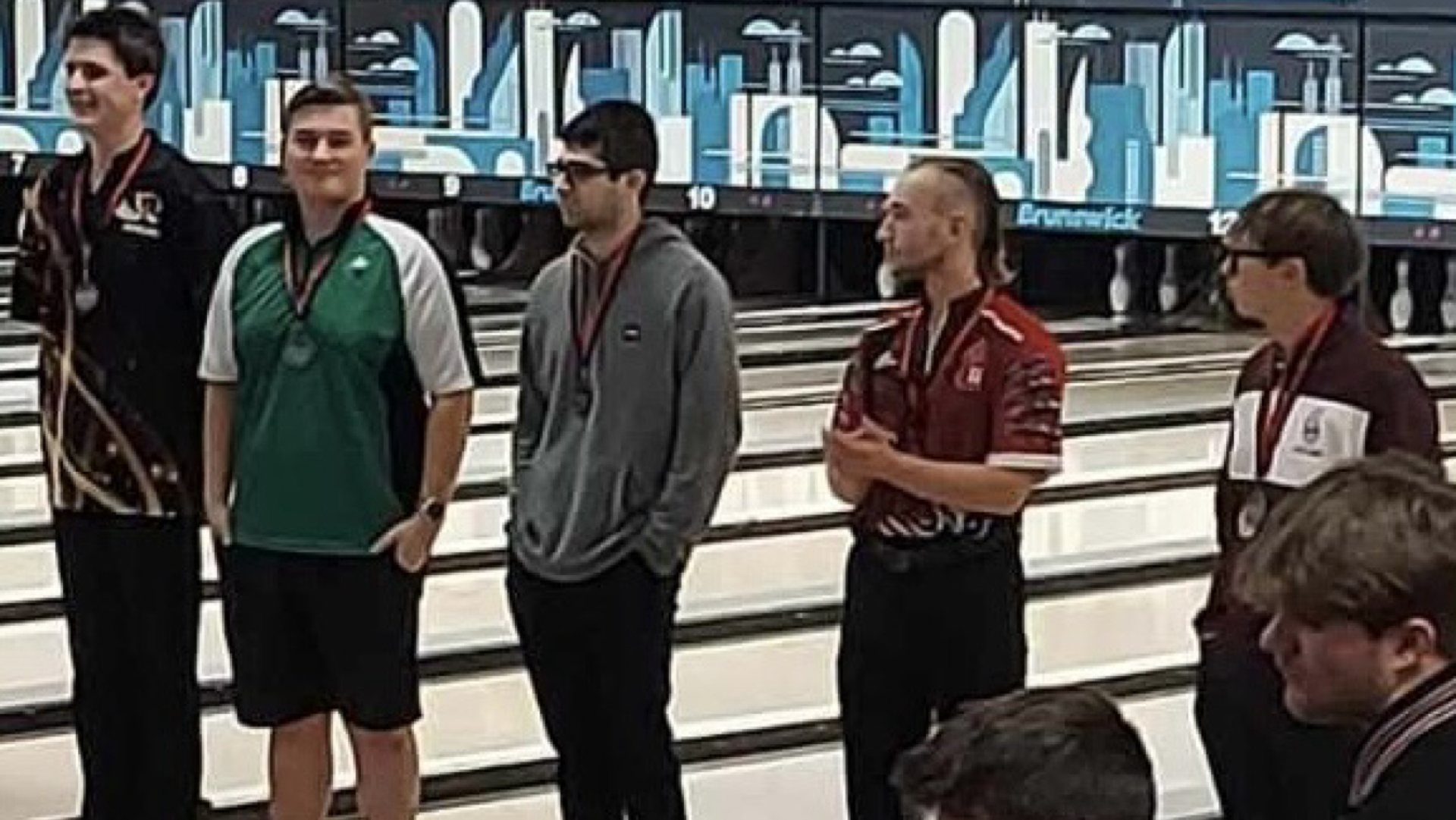 Slide 2 - Junior Lucas Less and Highland Varsity Bowling Place 7th at Norton Panther Challenge