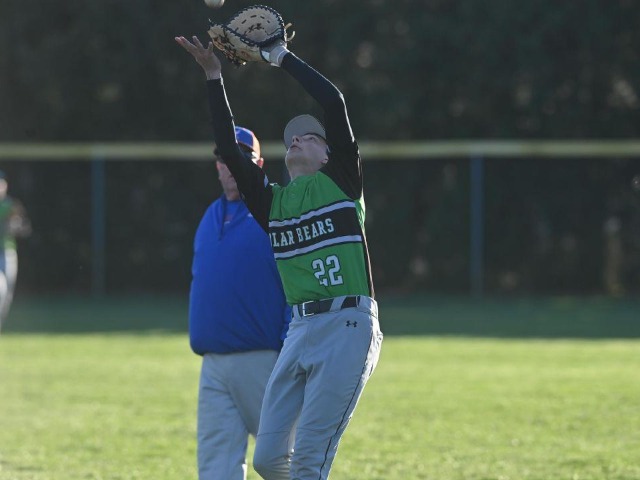 Varsity Baseball vs Edison (Erin Caldwell--Sandusky Register)